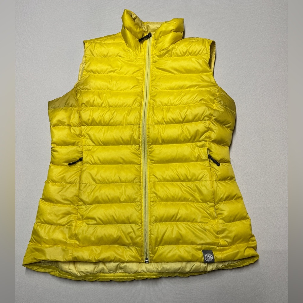 REI 650 Down Yellow Puffer Vest